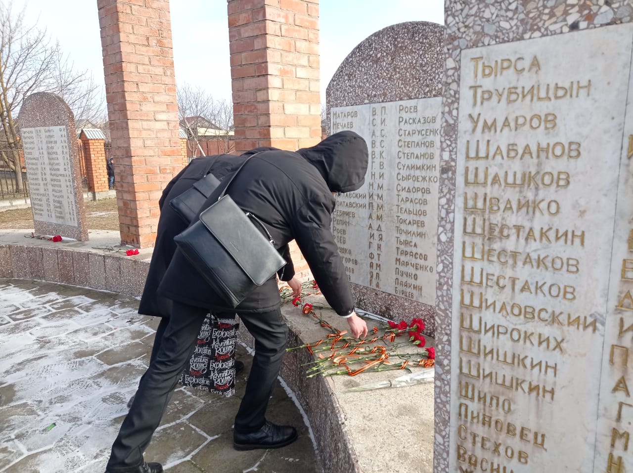 Митинг, посвящённый освобождению Георгиевска.